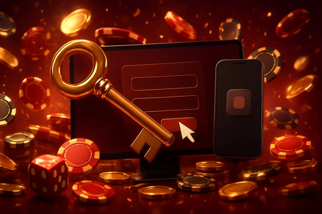 lv666 bd login: Logging Into Your Account lv666 bd login – LV666 platform login process with abstract icons for access and security
